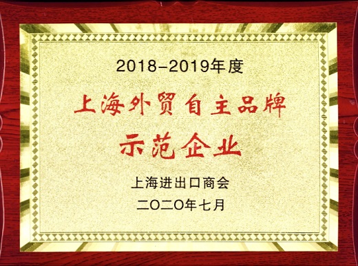 上海唬唬唬九洲国际 声誉奖牌